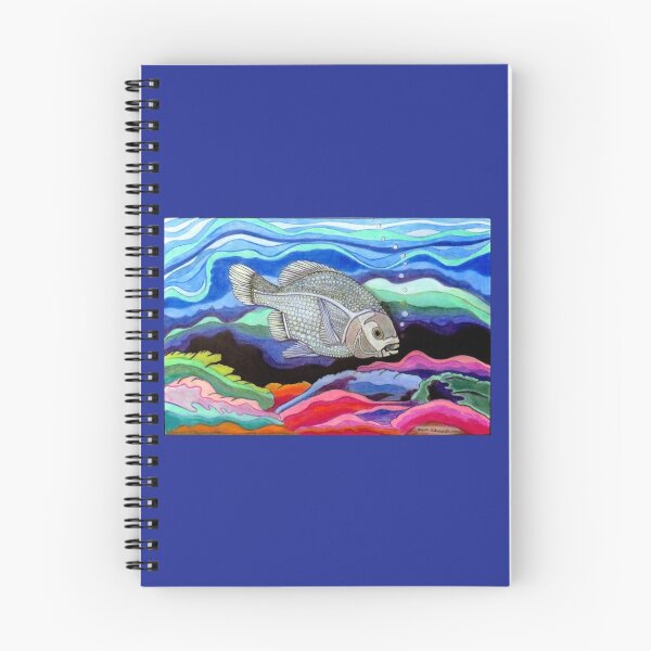 Item preview, 554 - BLACK SURF PERCH - DAVE EDWARDS - COLOURED PENCILS - 2021 designed and sold by BLYTHART.