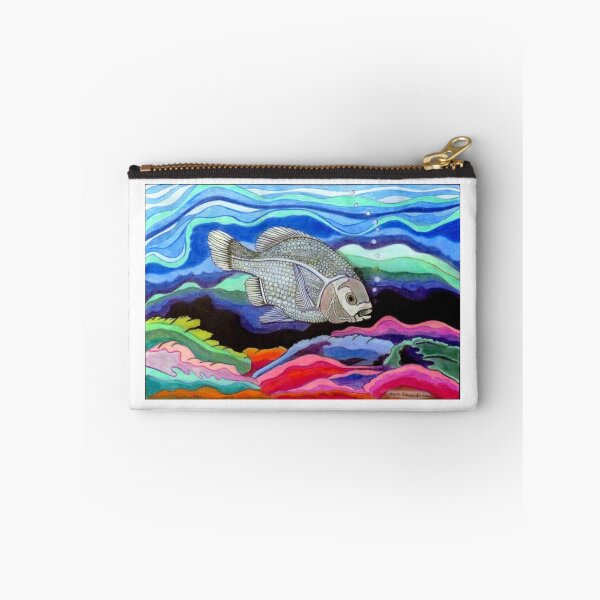 Item preview, 554 - BLACK SURF PERCH - DAVE EDWARDS - COLOURED PENCILS - 2021 designed and sold by BLYTHART.