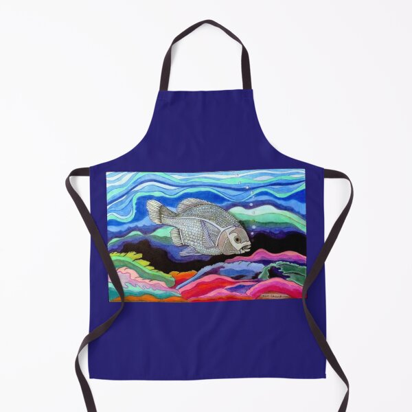 Item preview, 554 - BLACK SURF PERCH - DAVE EDWARDS - COLOURED PENCILS - 2021 designed and sold by BLYTHART.