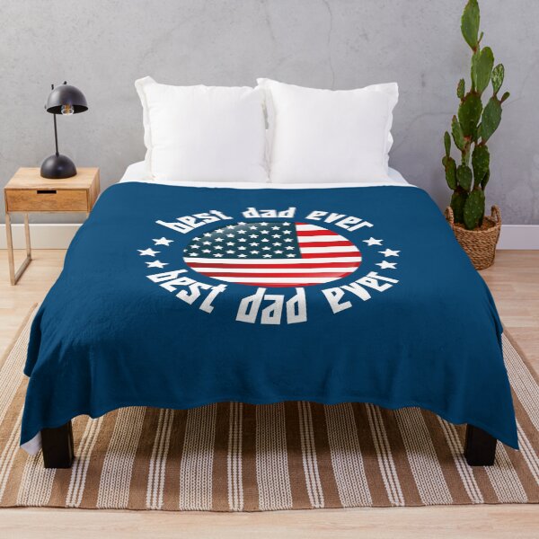 Item preview, Best Dad Ever With US American Flag #4 designed and sold by SalahBlt.