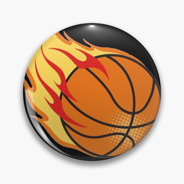 Item preview, Flame on! Basketball!  designed and sold by NexusArts.
