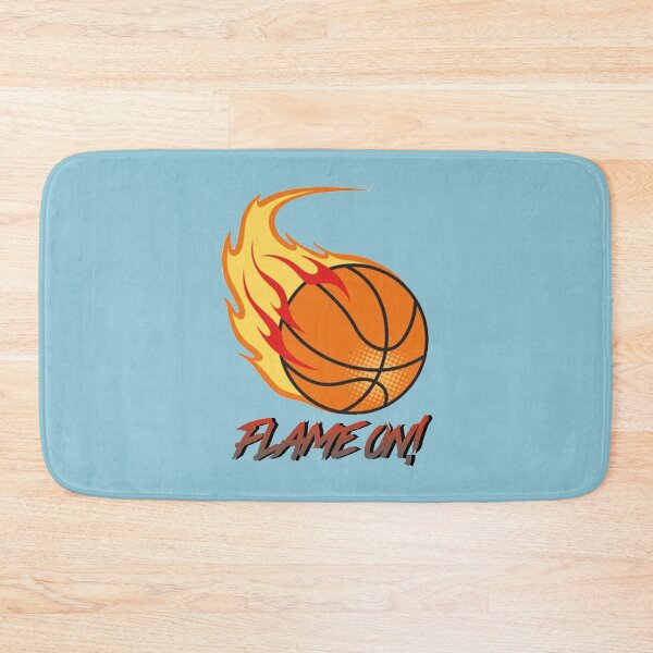 Item preview, Flame on! Basketball!  designed and sold by NexusArts.