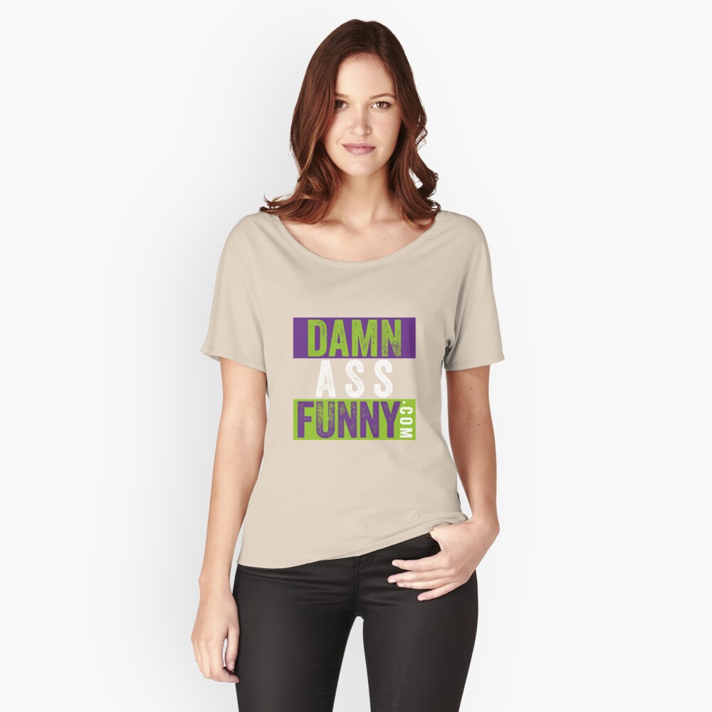 Item preview, Relaxed Fit T-Shirt designed and sold by DamnAssFunny.