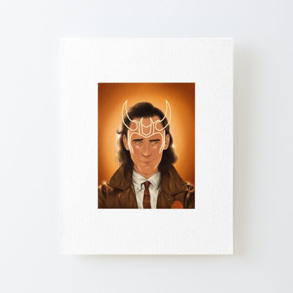 god of mischief Canvas Mounted Print