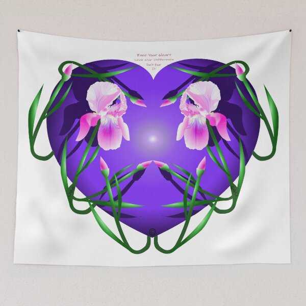 Item preview, Iris Purple Pink  designed and sold by Roger R Cormier.