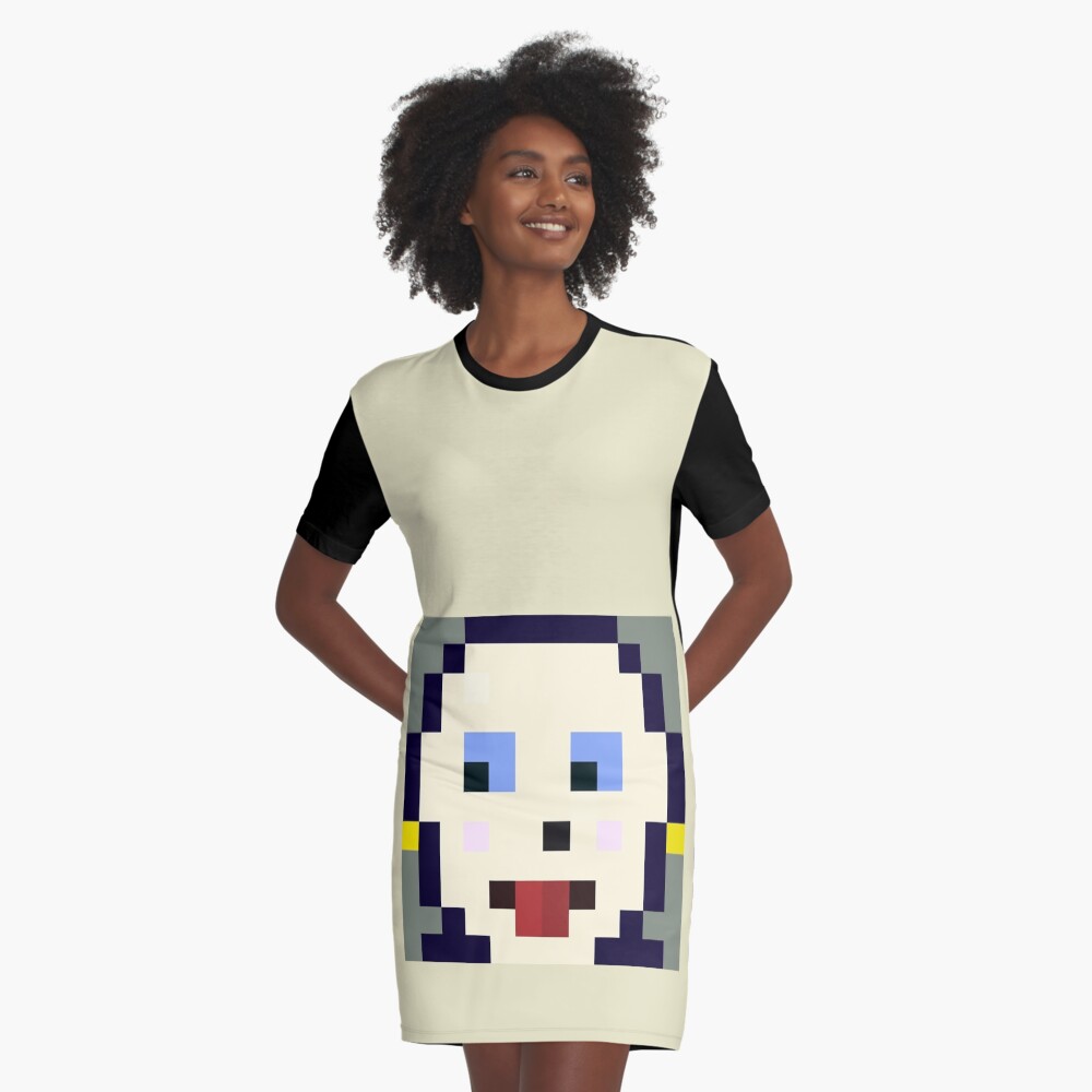 Item preview, Graphic T-Shirt Dress designed and sold by Errorism.