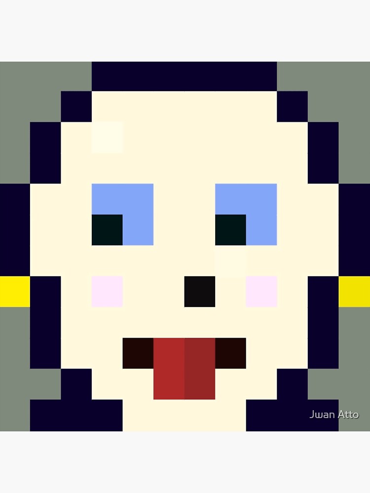 Thumbnail 3 of 3, Sticker, Pixel Avatar R3 designed and sold by Errorism.