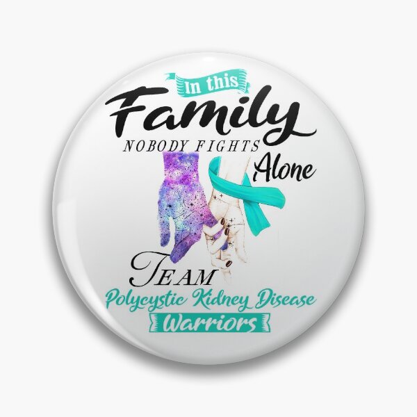 Item preview, In This Family No One Fights Alone Team Polycystic Kidney Disease Warrior designed and sold by deputylove.