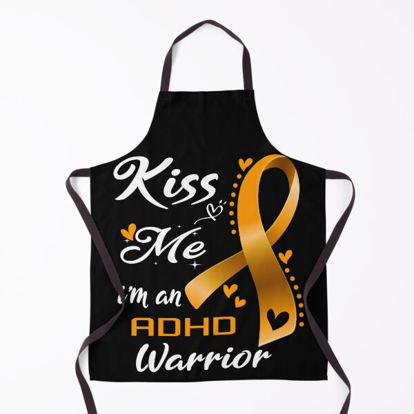 Item preview, Kiss Me I'm An ADHD Warrior designed and sold by hvoid41.