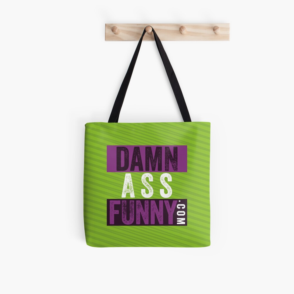 Item preview, All Over Print Tote Bag designed and sold by DamnAssFunny.