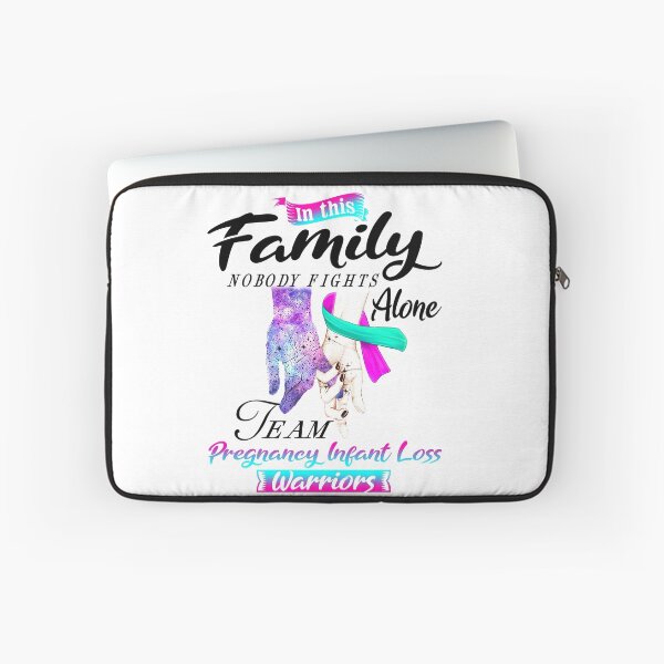 Item preview, In This Family No One Fights Alone Team Pregnancy Infant Loss Warrior designed and sold by deputylove.