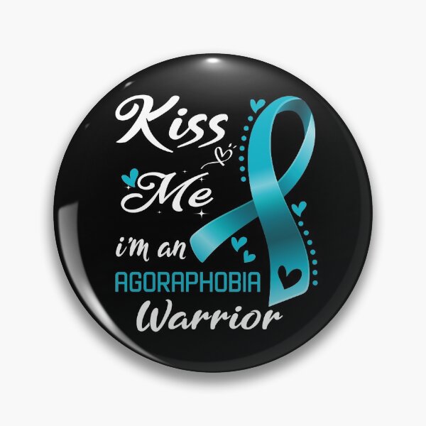 Item preview, Kiss Me I'm An Agoraphobia Warrior designed and sold by hvoid41.