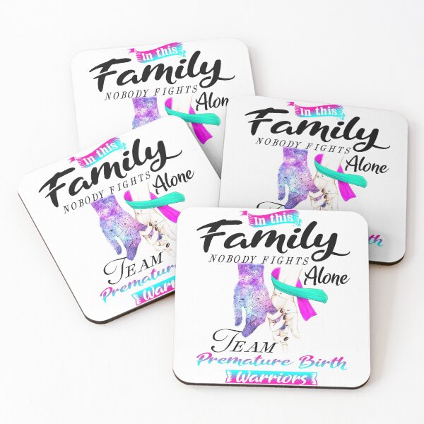 Item preview, In This Family No One Fights Alone Team Premature Birth Warrior designed and sold by deputylove.