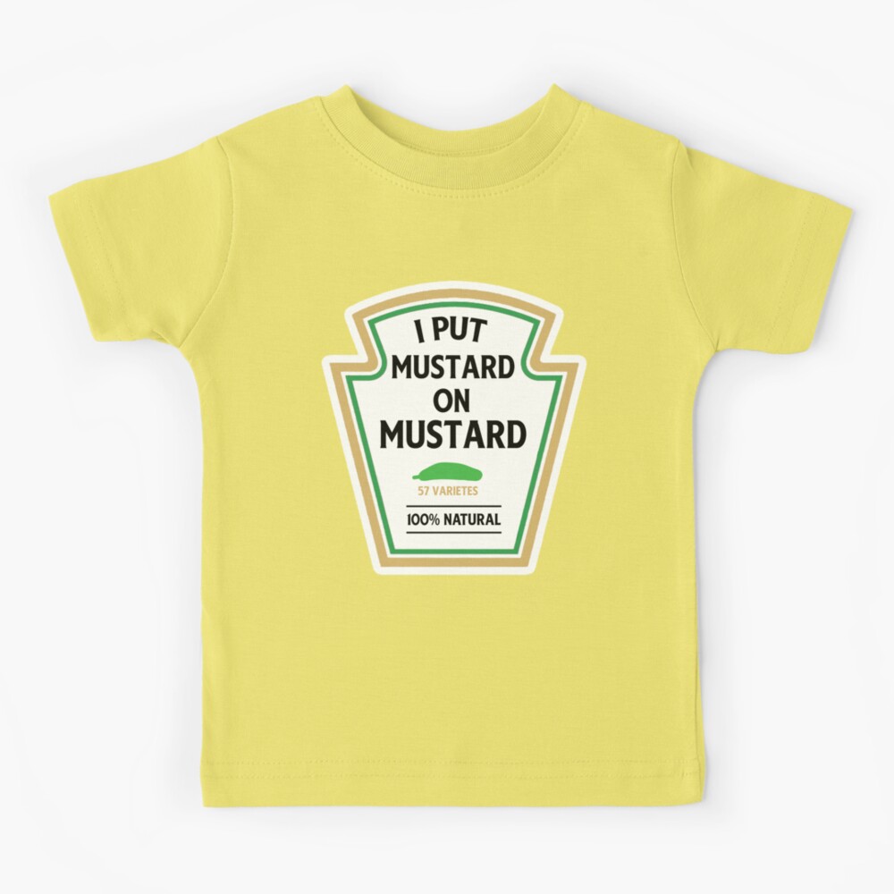 mustard yellow shirt toddler