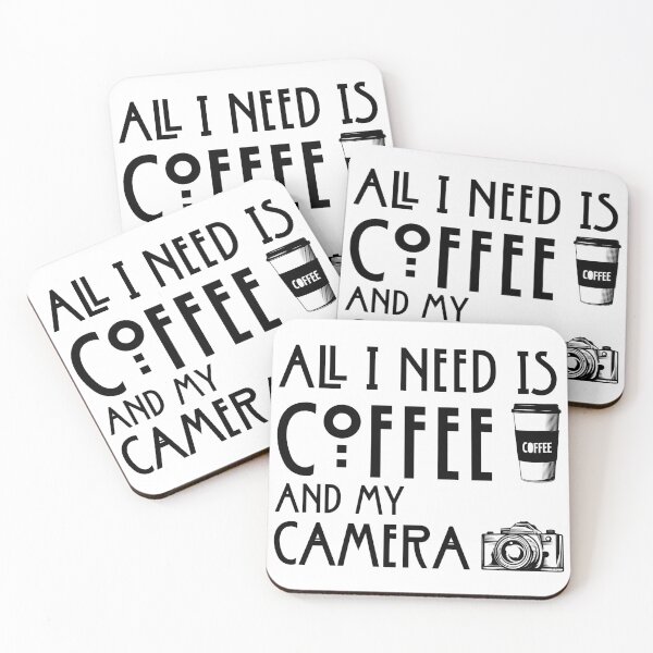 Item preview, All I Need Is Coffee And My Camera designed and sold by IzzyTheWizz.