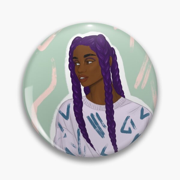 Item preview, Purple Braids designed and sold by InkedDesigns.