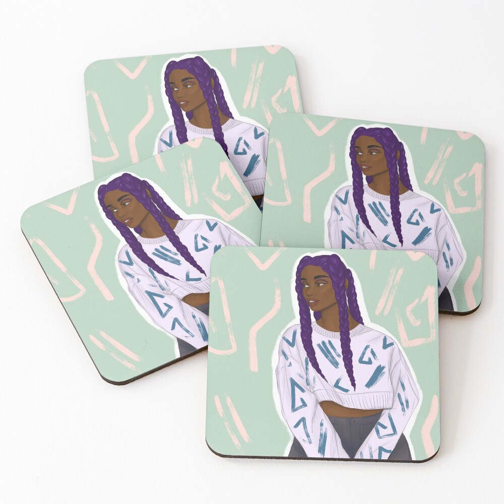 Item preview, Coasters (Set of 4) designed and sold by InkedDesigns.
