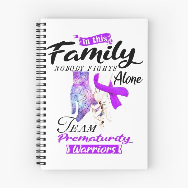 Item preview, In This Family No One Fights Alone Team Prematurity Warrior designed and sold by deputylove.