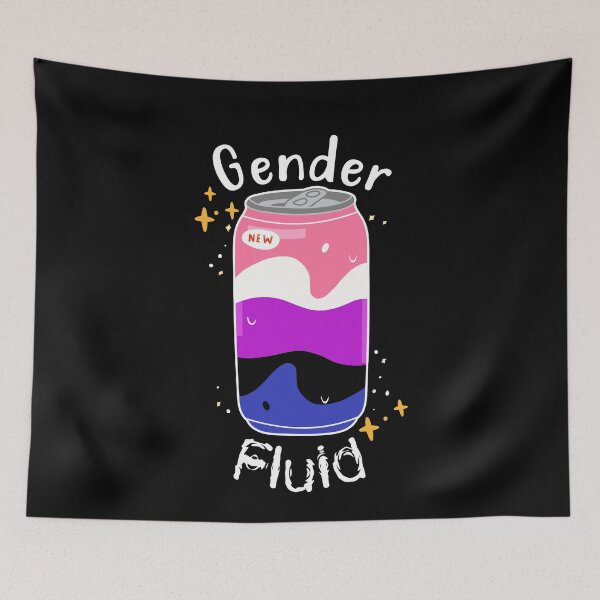 Item preview, Genderfluid Drink designed and sold by Clara Hollins.
