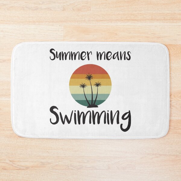 Item preview, Summer Means Swimming designed and sold by Gaalaxyz.