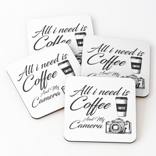 Item preview, All I Need Is Coffee And My Camera designed and sold by IzzyTheWizz.