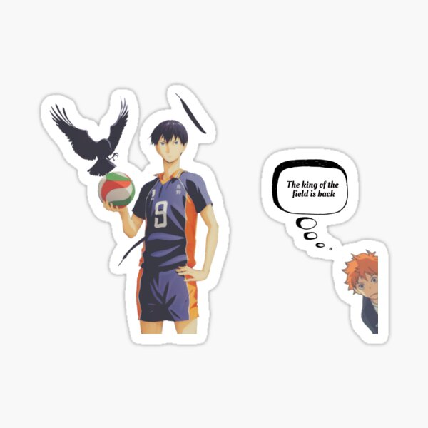 Haikyuu Stickers Sticker For Sale By Kavellys Redbubble