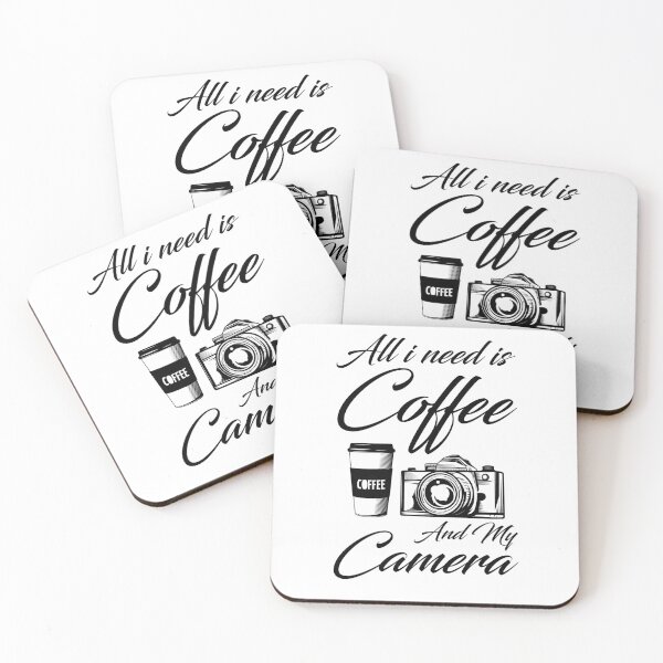 Item preview, All I Need Is Coffee And My Camera designed and sold by IzzyTheWizz.