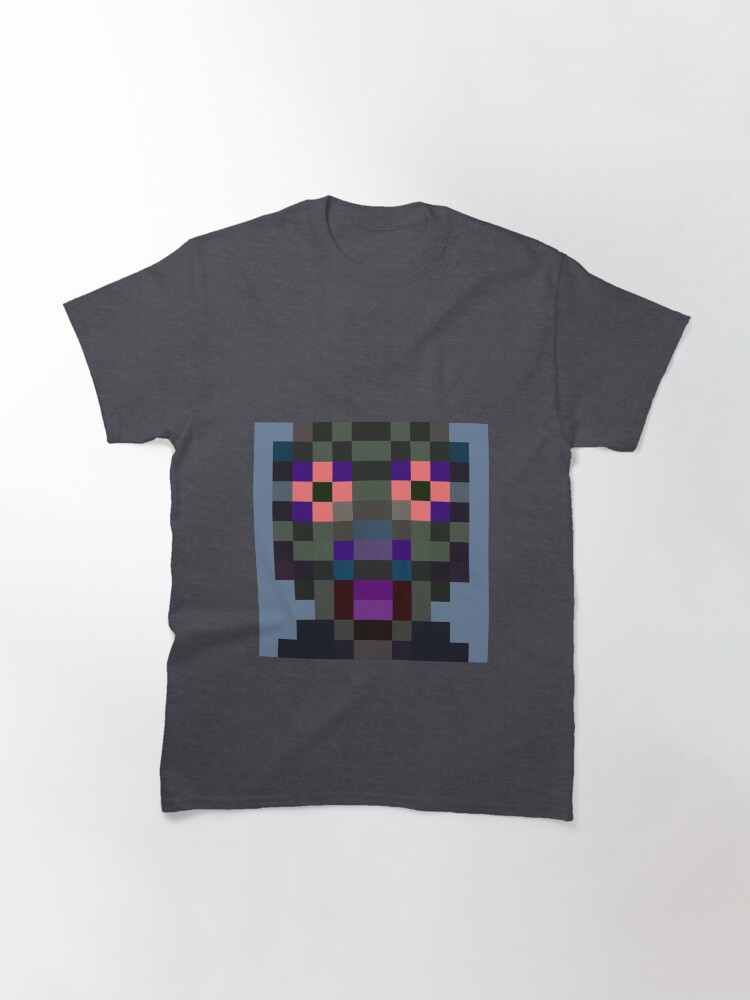 Thumbnail 3 of 7, Classic T-Shirt, Pixel Avatar R12 Monster designed and sold by Errorism.