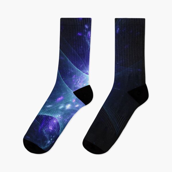 Item preview, Beautiful Abstract Pattern Of Colored Smooth Lines On A Black Background designed and sold by tatkhagata.