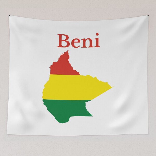 Item preview, Beni Department Map Design, Bolivia designed and sold by marosharaf.