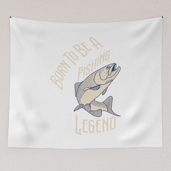Item preview, Born To Be A Fishing Legend designed and sold by Ras-man93.