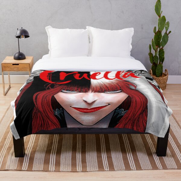 cruella de vil Throw Blanket