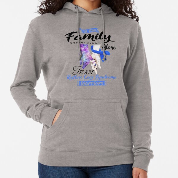 Item preview, In This Family No One Fights Alone Team Restless Legs Syndrome Warrior designed and sold by deputylove.