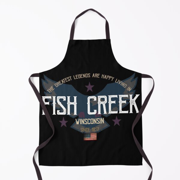Item preview, The Greatest Legends Are Happy Living in Fish Creek, Wisconsin designed and sold by GoPublicTeam.
