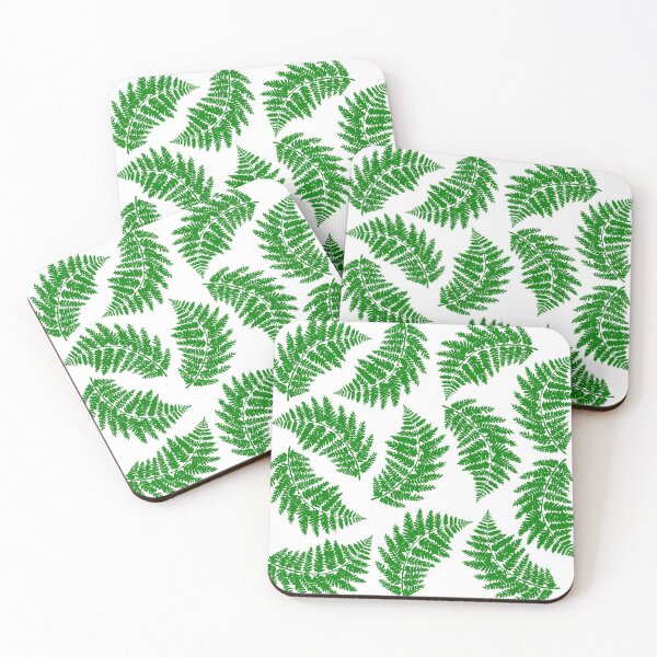 Item preview, Green Fern Pattern designed and sold by GL Digital Artwork .