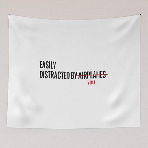 Item preview, Easily Distracted By Airplanes or you  designed and sold by Alluka Brand.