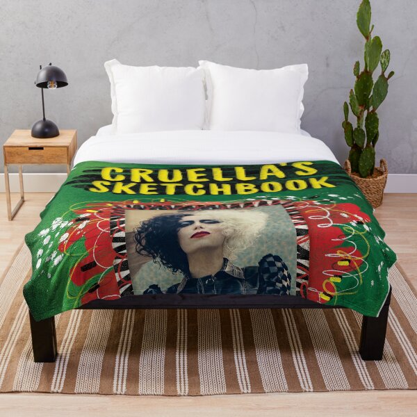 cruella 2021 Throw Blanket