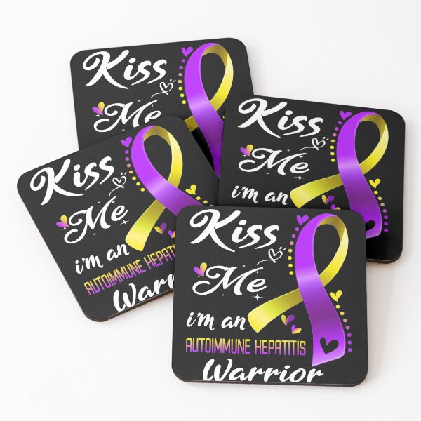 Item preview, Kiss Me I'm An Autoimmune Hepatitis Warrior designed and sold by hvoid41.