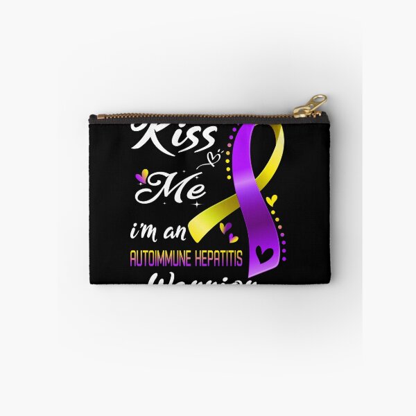 Item preview, Kiss Me I'm An Autoimmune Hepatitis Warrior designed and sold by hvoid41.