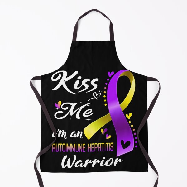 Item preview, Kiss Me I'm An Autoimmune Hepatitis Warrior designed and sold by hvoid41.