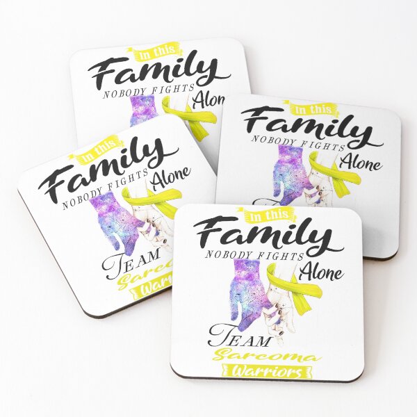 Item preview, In This Family No One Fights Alone Team Sarcoma Warrior designed and sold by deputylove.