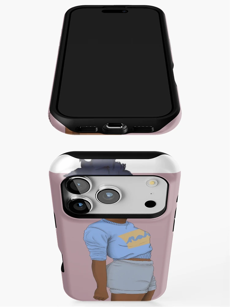 Thumbnail 3 of 4, iPhone Case, Nah (Color) designed and sold by InkedDesigns.