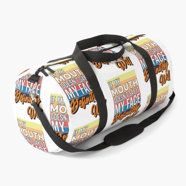 Item preview, If My Mouth Doesn't Say It My Face Definitely Will - Funny Summer Sayings Quotes Sarcastic Gift designed and sold by ALITOPRINCE.