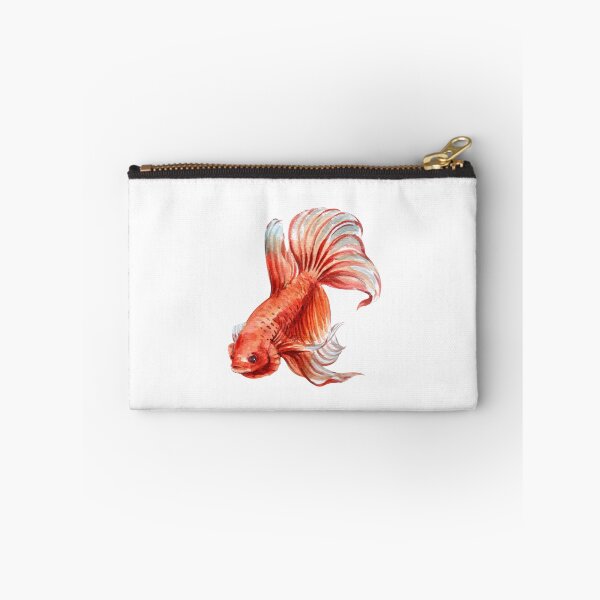 Item preview, Red betta fish watercolor designed and sold by WatercolorEPS.