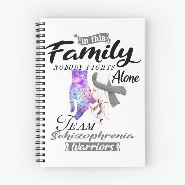 Item preview, In This Family No One Fights Alone Team Schizophrenia Warrior designed and sold by deputylove.