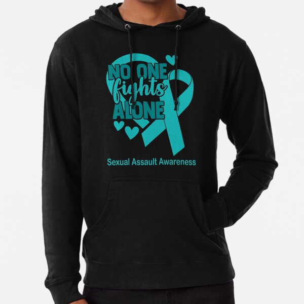 Sexual Assault and Violence Awareness Month Fighter Sweatshirt
