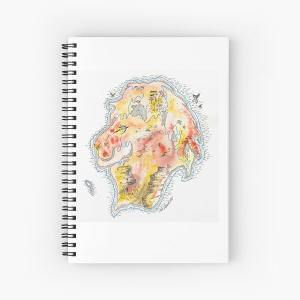 Lion Spiral Notebook