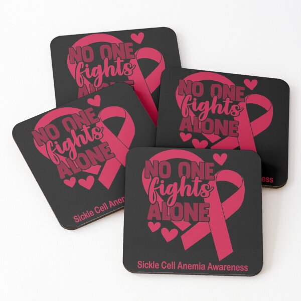 Item preview, No One Fight Alone Sickle Cell Anemia Awareness designed and sold by Sabfit.