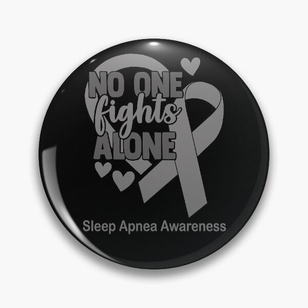 Item preview, No One Fight Alone Sleep Apnea Awareness designed and sold by Sabfit.