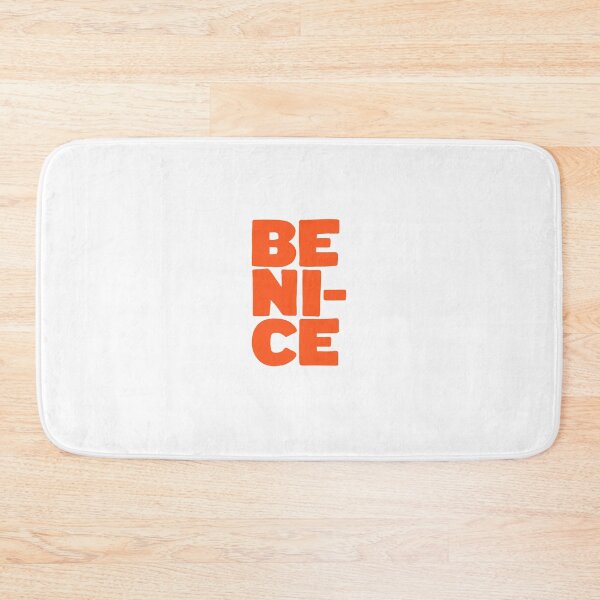 Item preview, Be nice (red/orange) designed and sold by clarabjensen.